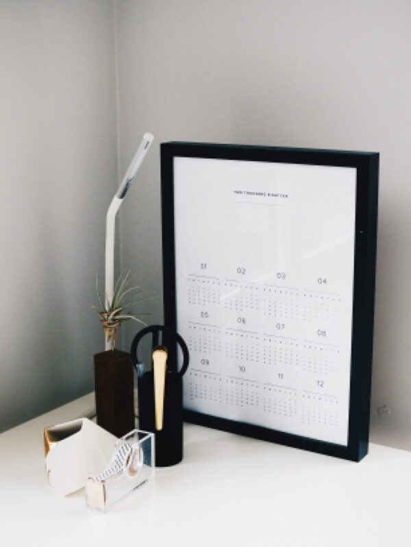 Framed Calendar
